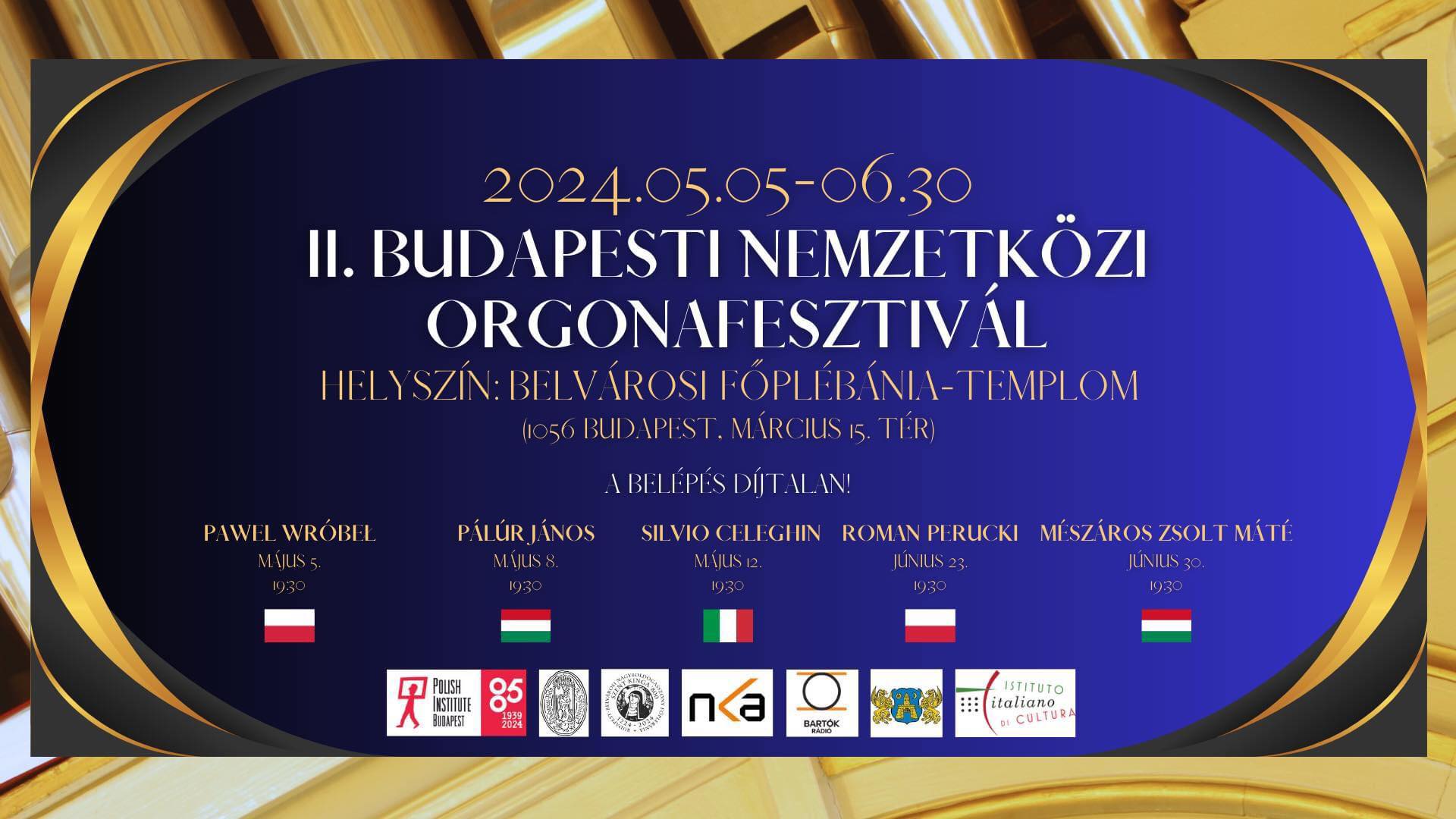 BUDAPEST ORGAN FESTIVAL 2024 